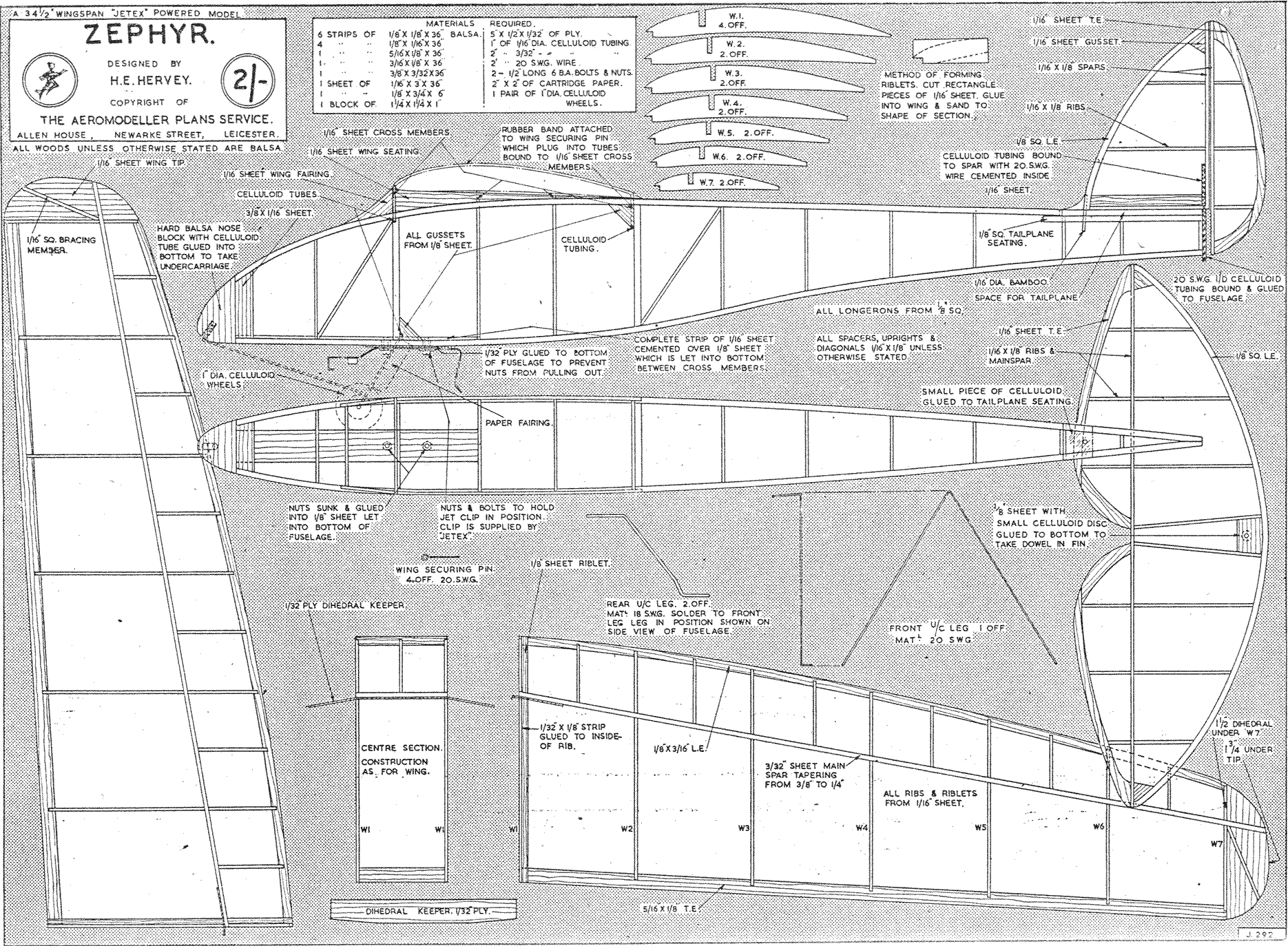 Aircraft design plans